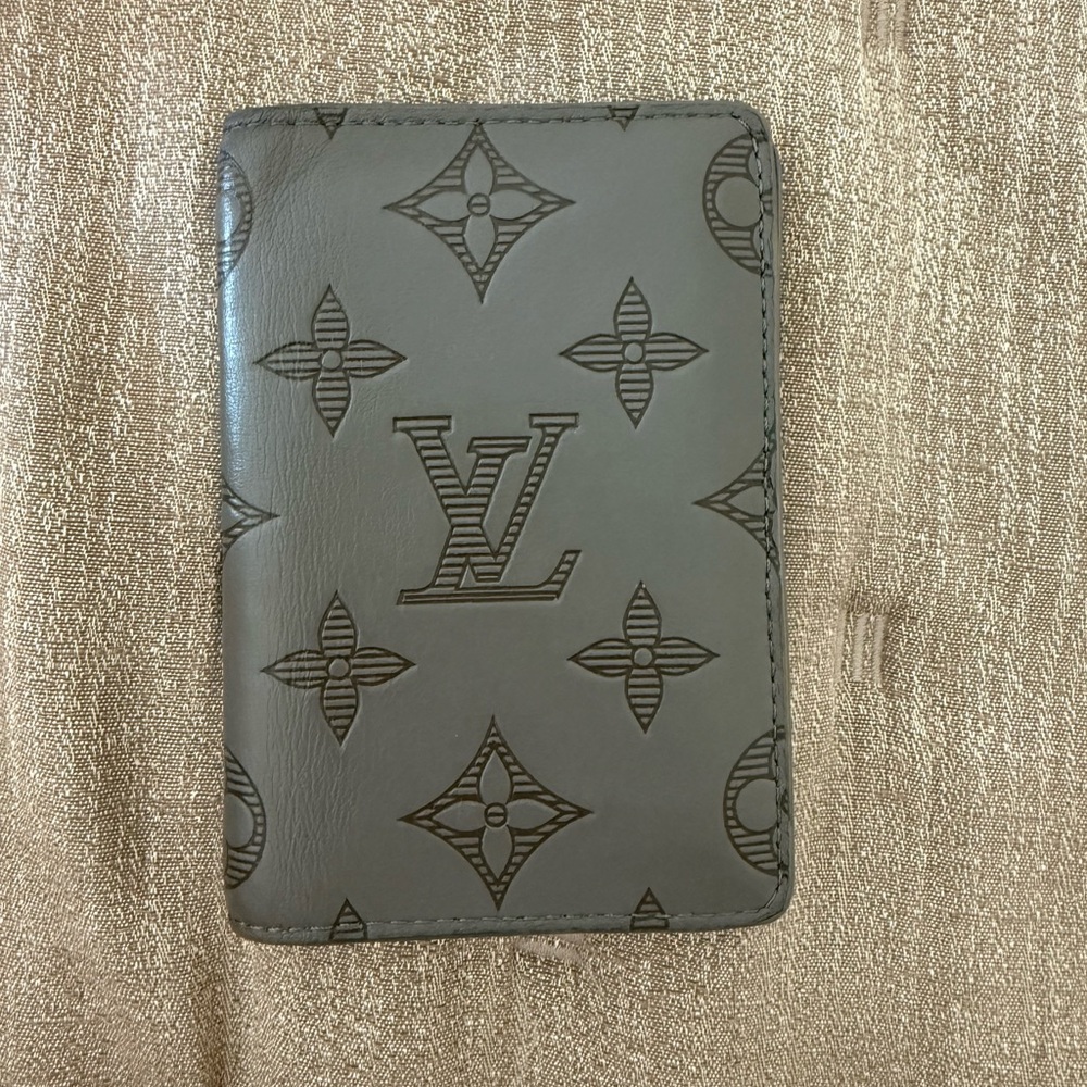 Louis Vuitton Charcoal Monogram Wallet/pocket organizer